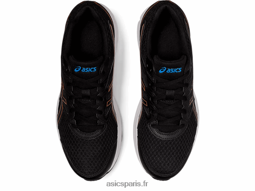 Hommes Asics secousse 3 extra large BXL8B21943 noir/bleu renaissance