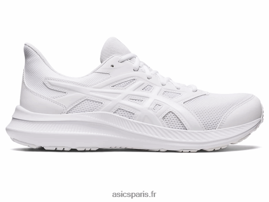 Hommes Asics secousse 4 BXL8B2485 blanc