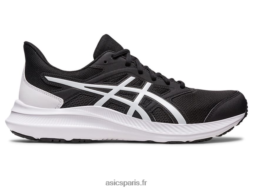 Hommes Asics secousse 4 BXL8B2512 noir blanc