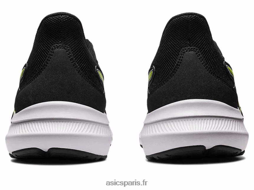 Hommes Asics secousse 4 BXL8B2544 noir/zeste de citron vert