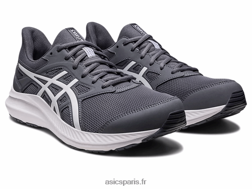 Hommes Asics secousse 4 extra large BXL8B2475 métropole/blanc
