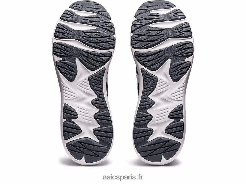 Hommes Asics secousse 4 extra large BXL8B2475 métropole/blanc