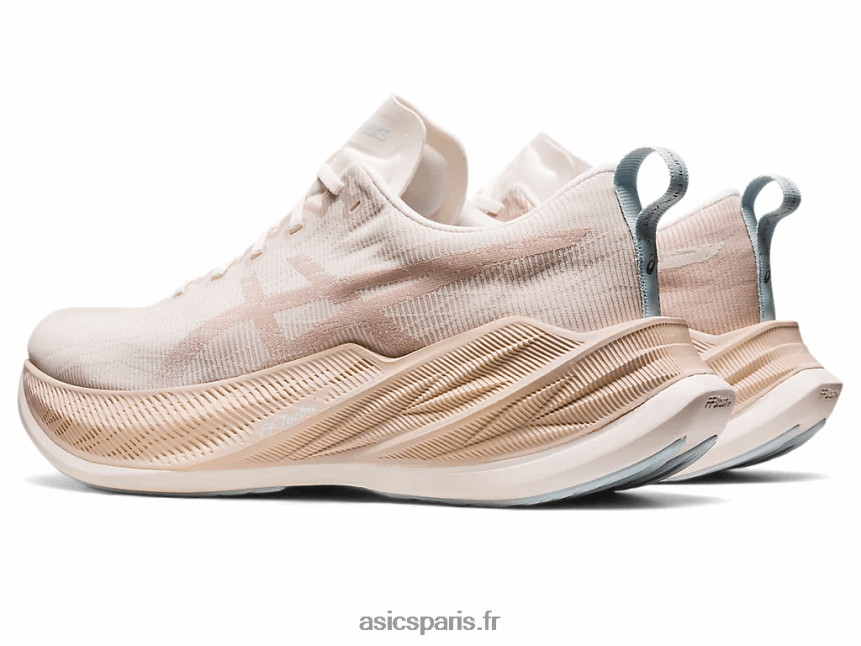 Hommes Asics super explosion BXL8B27 crème/beige minéral