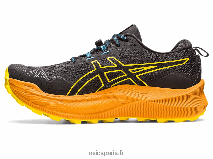 Hommes Asics trabuco max 2 BXL8B2188 noir/jaune doré
