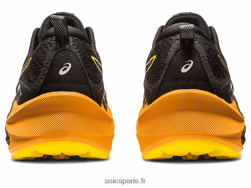 Hommes Asics trabuco max 2 BXL8B2188 noir/jaune doré