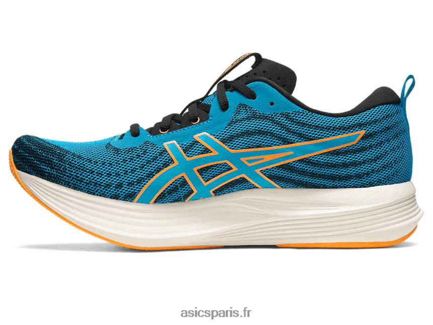 Hommes Asics éviter la vitesse BXL8B2522 bleu île/orange pop