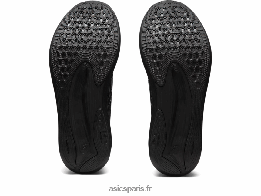 Hommes Asics Éviter la vitesse large BXL8B2503 noir/gris porteur