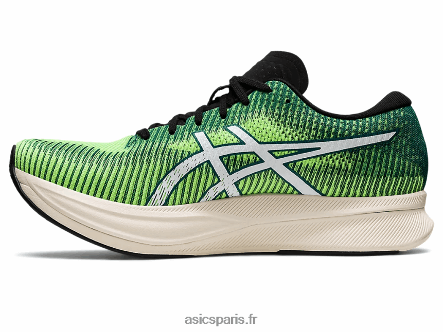 Hommes Asics vitesse magique 2 BXL8B2740 jaune de sécurité/blanc