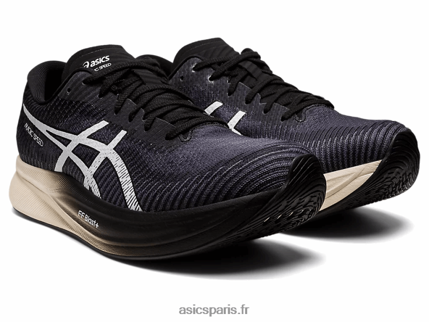 Hommes Asics vitesse magique 2 BXL8B2805 transporteur gris/blanc