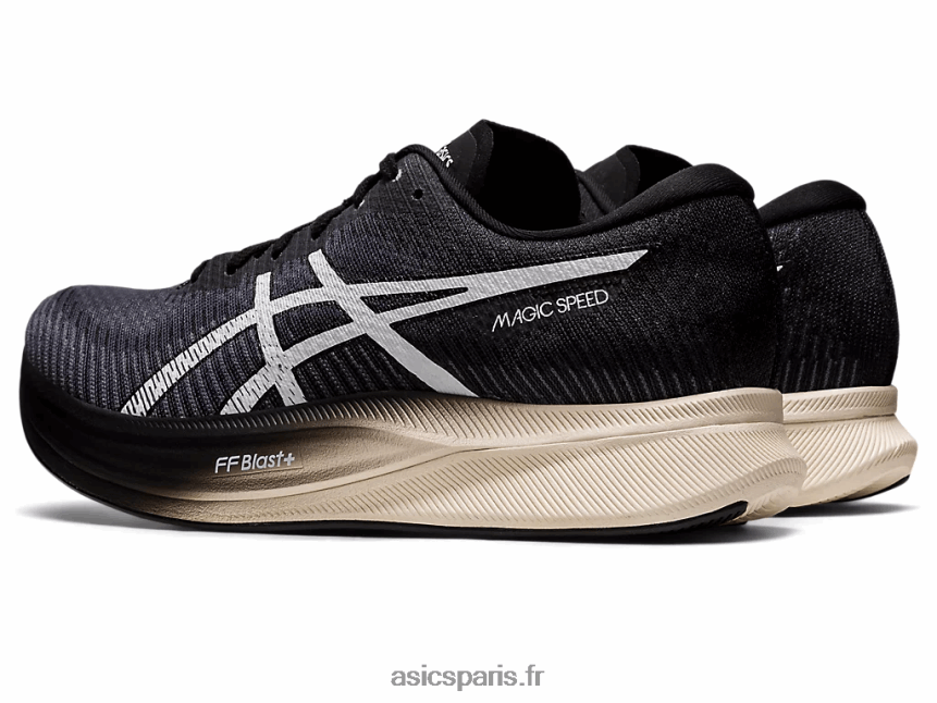 Hommes Asics vitesse magique 2 BXL8B2805 transporteur gris/blanc