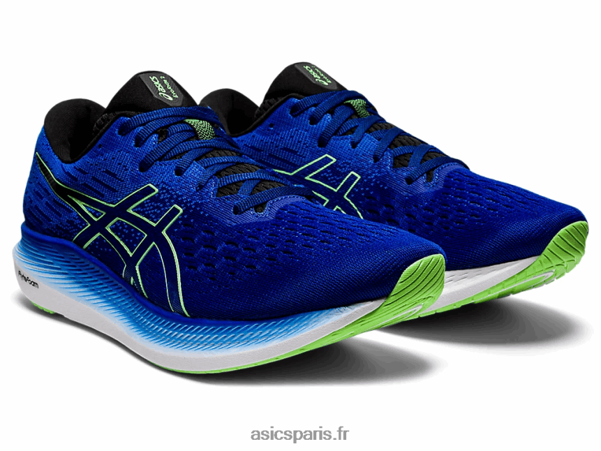 Hommes Asics évoride 2 BXL8B21813 bleu monaco/citron vert vif