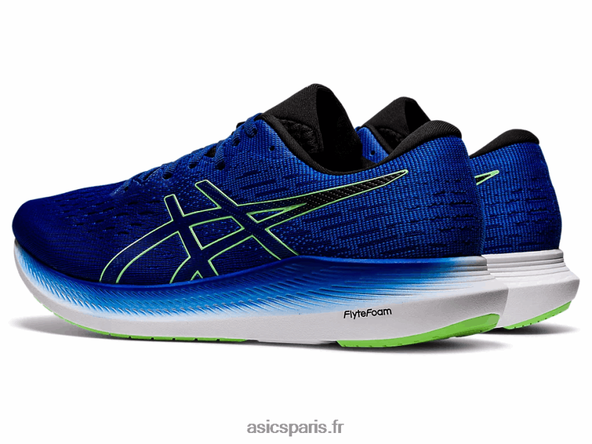 Hommes Asics évoride 2 BXL8B21813 bleu monaco/citron vert vif