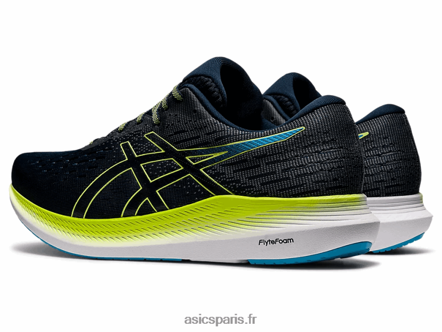 Hommes Asics évoride 2 BXL8B21919 bleu français/vert danger