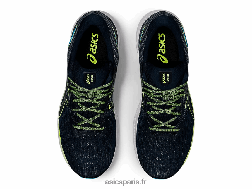 Hommes Asics évoride 2 BXL8B21919 bleu français/vert danger