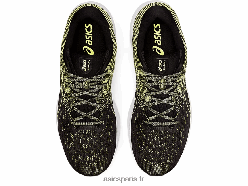 Hommes Asics évoride 2 large BXL8B21810 noir/jaune brillant