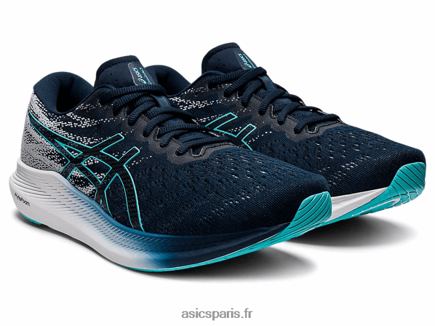 Hommes Asics évoride 3 BXL8B21215 bleu français/menthe glacée