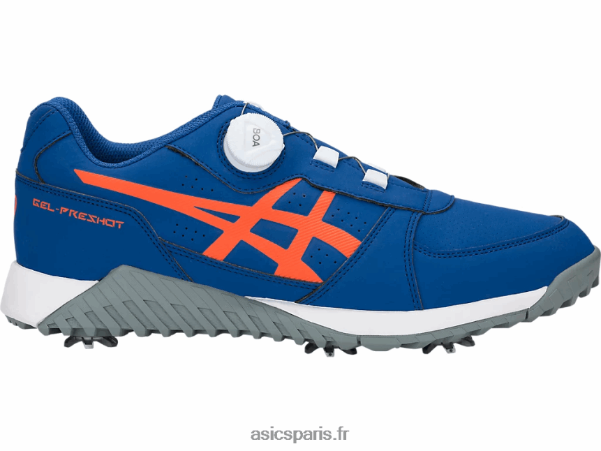 Hommes Asics boa gel-preshot BXL8B21596 impérial/orange nova