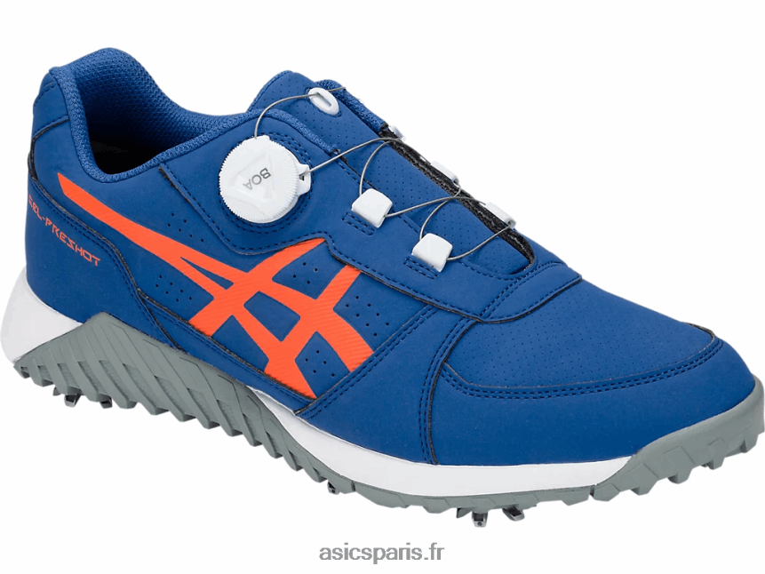 Hommes Asics boa gel-preshot BXL8B21596 impérial/orange nova