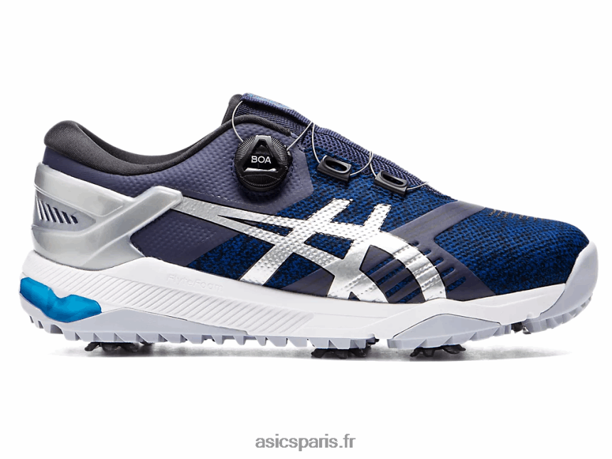 Hommes Asics gel-cours duo boa BXL8B22012 caban/argent pur
