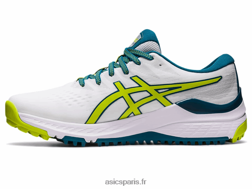 Hommes Asics gel-kayano as BXL8B2457 blanc/chaux néon