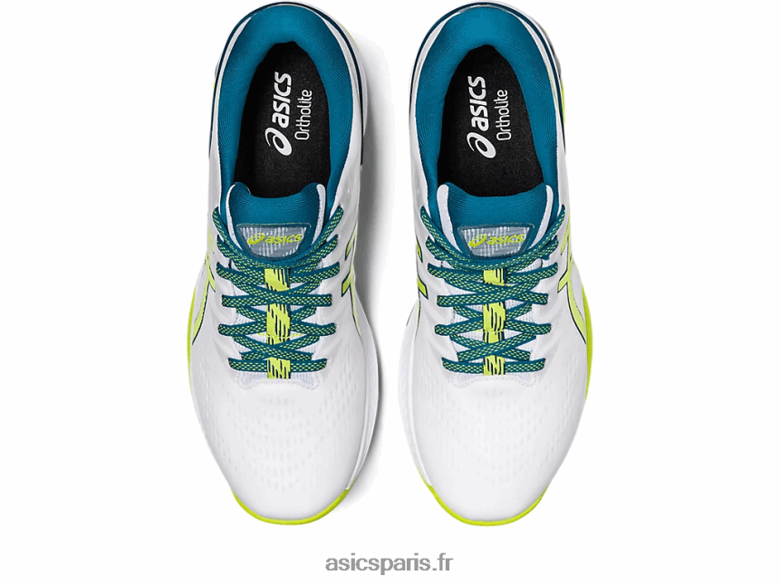 Hommes Asics gel-kayano as BXL8B2457 blanc/chaux néon