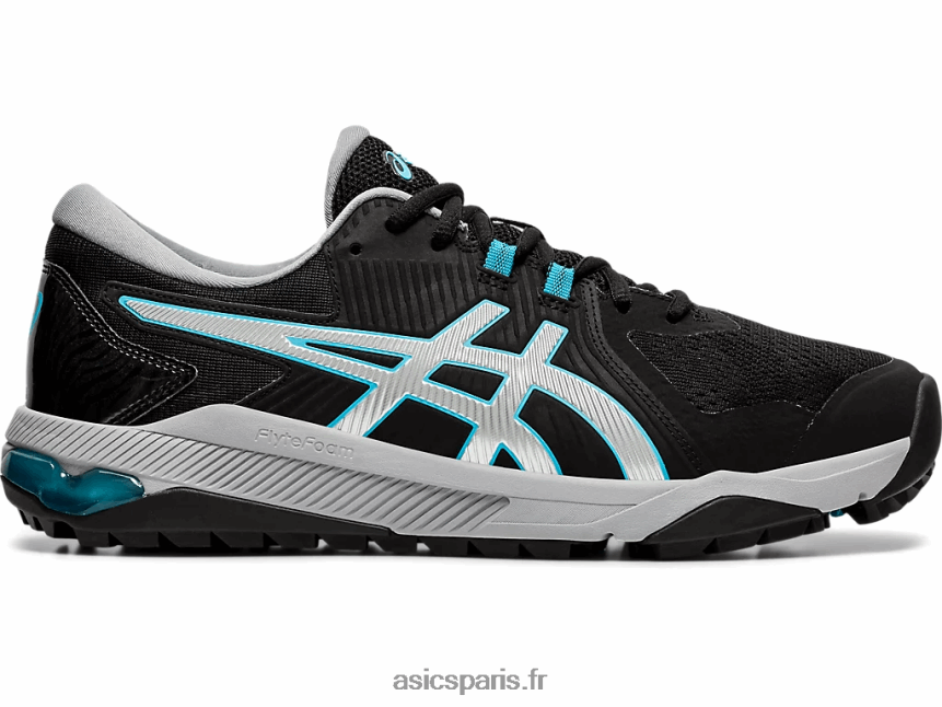 Hommes Asics glisse sur gel BXL8B21992 Noir argent