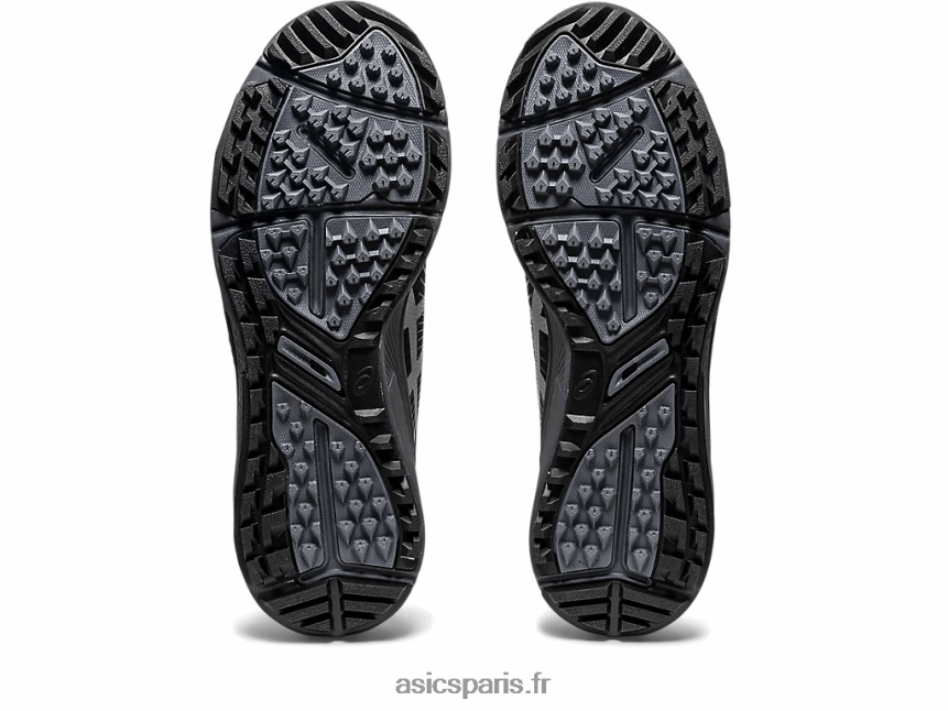 Hommes Asics glisse sur gel BXL8B2233 noir/gris porteur