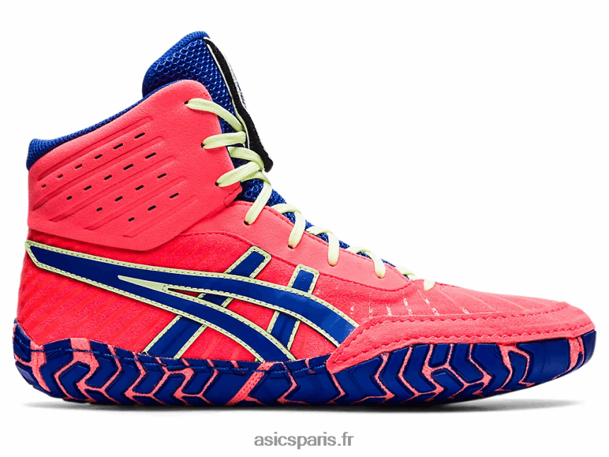Hommes Asics agresseur 4 BXL8B21833 corail flamboyant/bleu lapis-lazuli