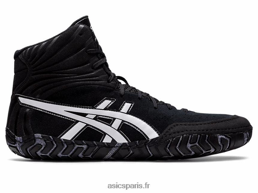 Hommes Asics agresseur 5 BXL8B21089 noir blanc