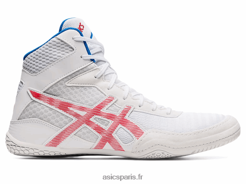 Hommes Asics matcontrol 2 BXL8B21827 blanc/rouge électrique