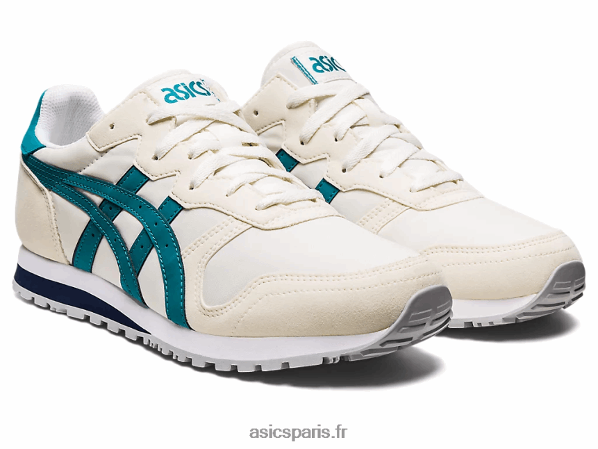 Hommes Asics coureur d\'oc BXL8B21243 crème/vert béryl