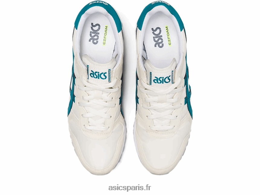 Hommes Asics coureur d\'oc BXL8B21243 crème/vert béryl