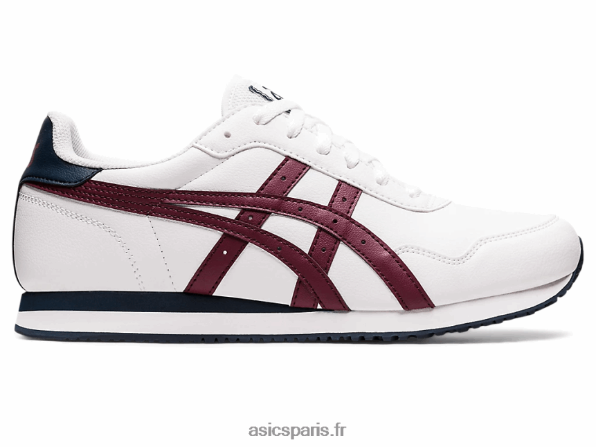 Hommes Asics coureur de tigre BXL8B21072 blanc/roselle
