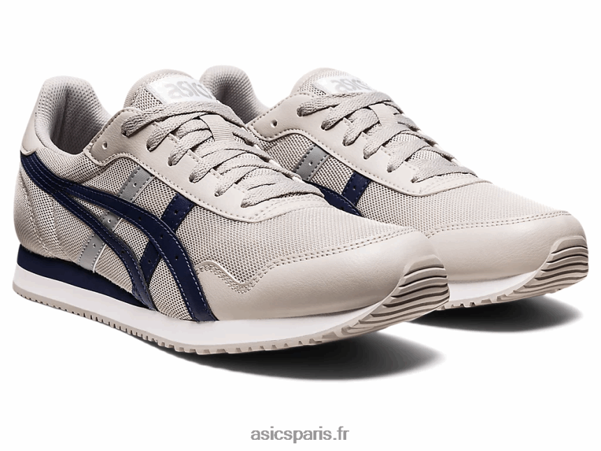 Hommes Asics coureur de tigre BXL8B21125 gris huître/caban