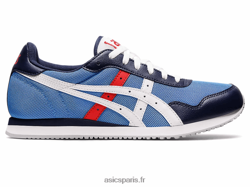Hommes Asics coureur de tigre BXL8B21188 côte bleue/blanche