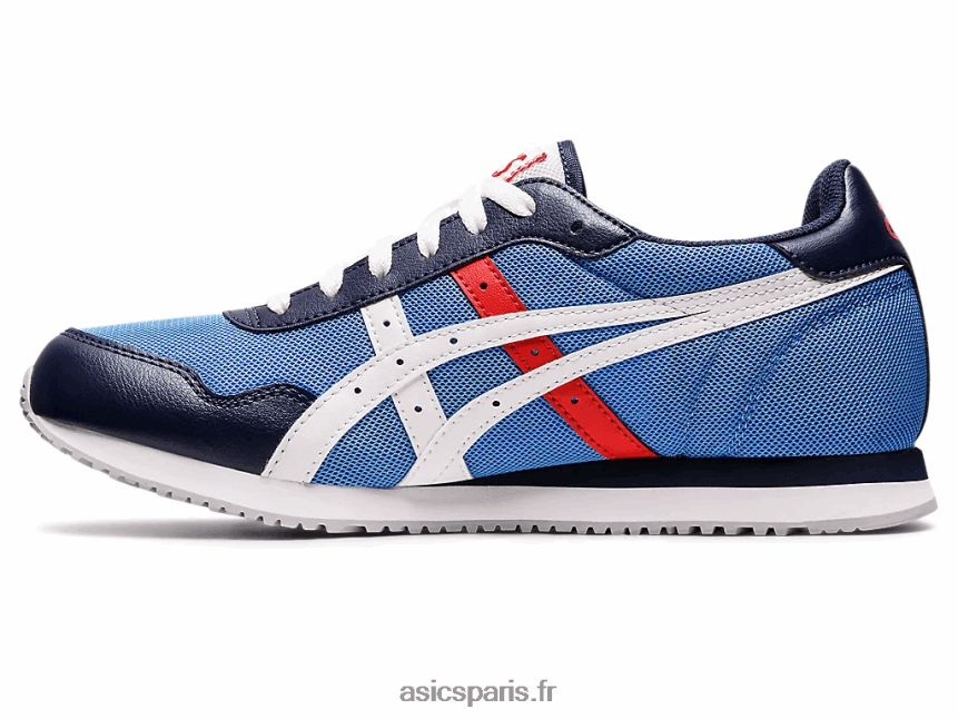 Hommes Asics coureur de tigre BXL8B21188 côte bleue/blanche