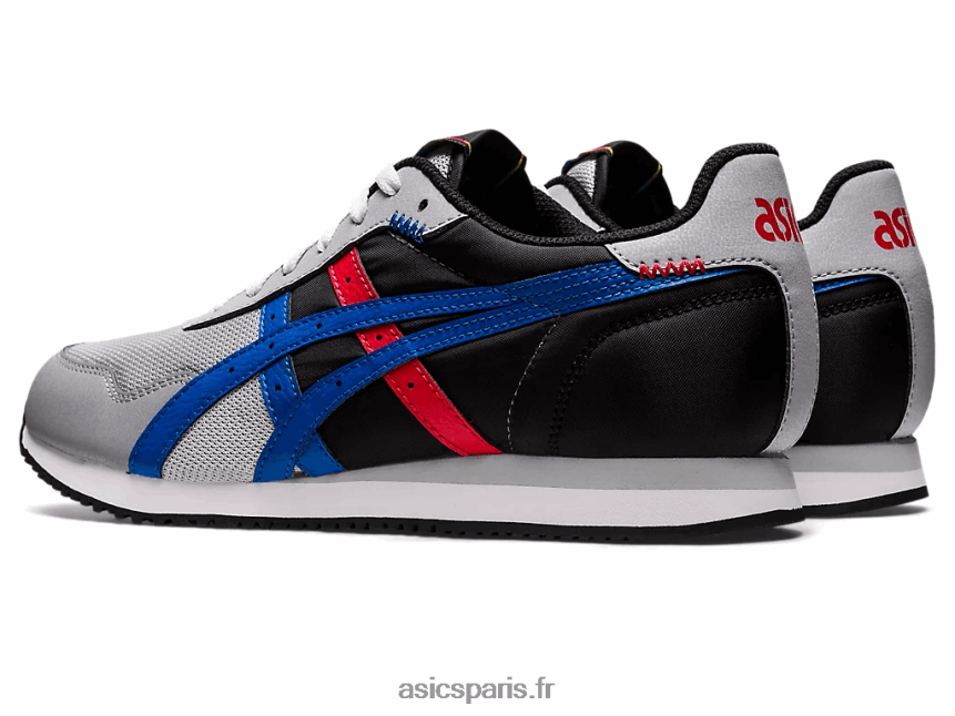 Hommes Asics coureur de tigre BXL8B21234 gris piémont/bleu thon