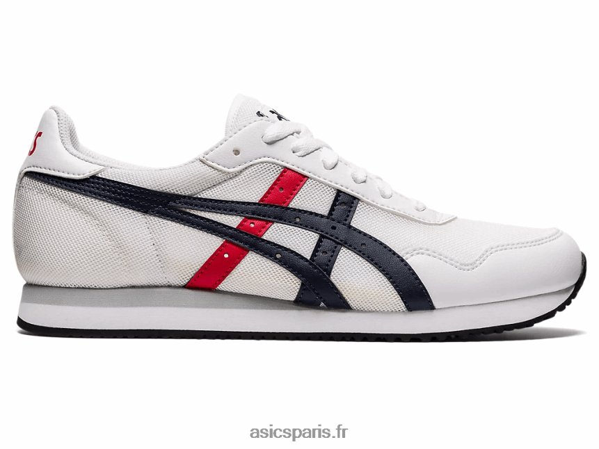 Hommes Asics coureur de tigre BXL8B21968 blanc/minuit