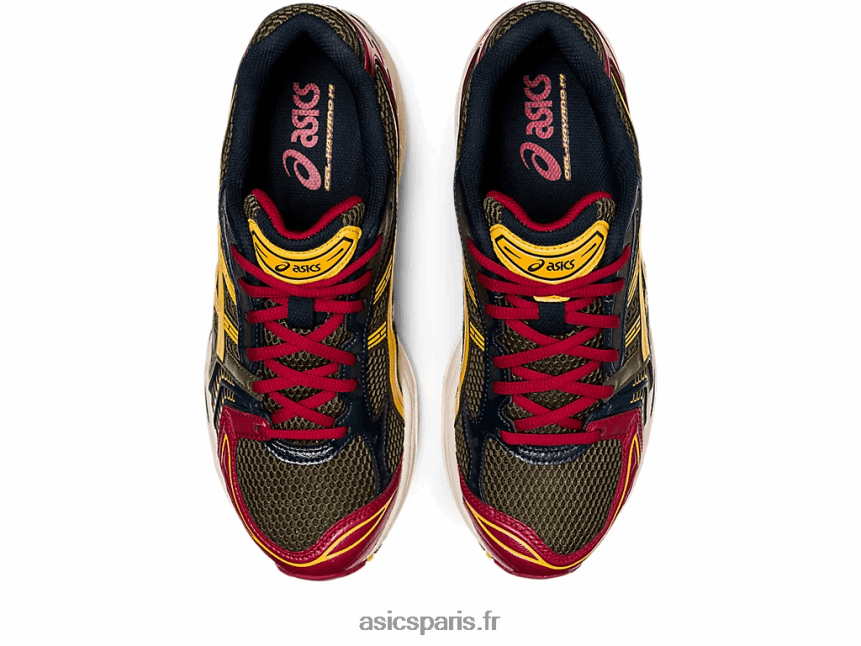 Hommes Asics gel-kayano 14 BXL8B2988 toile olive/miel