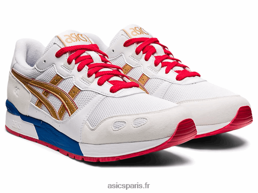 Hommes Asics gel-lyte BXL8B21744 or blanc/pur