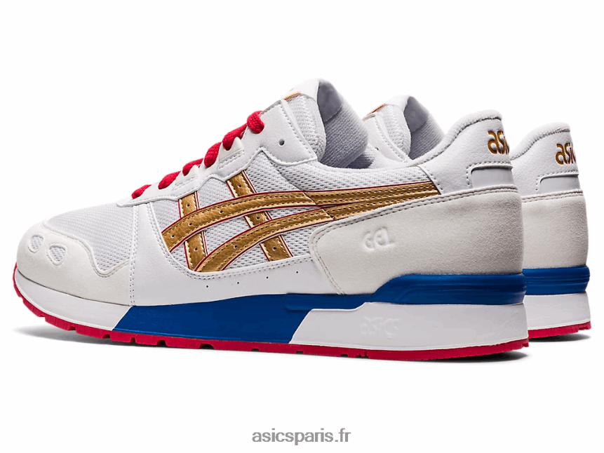 Hommes Asics gel-lyte BXL8B21744 or blanc/pur
