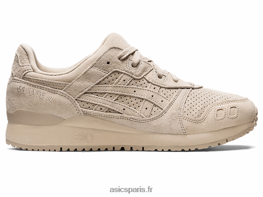 Hommes Asics gel-lyte iii BXL8B2728 gris plume