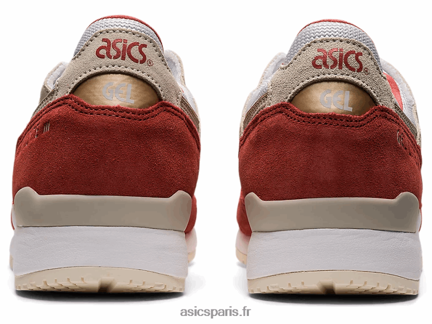 Hommes Asics gel-lyte iii og BXL8B21124 blanc/gris fumé