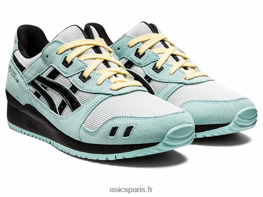 Hommes Asics gel-lyte iii og BXL8B21271 aqua pur/noir