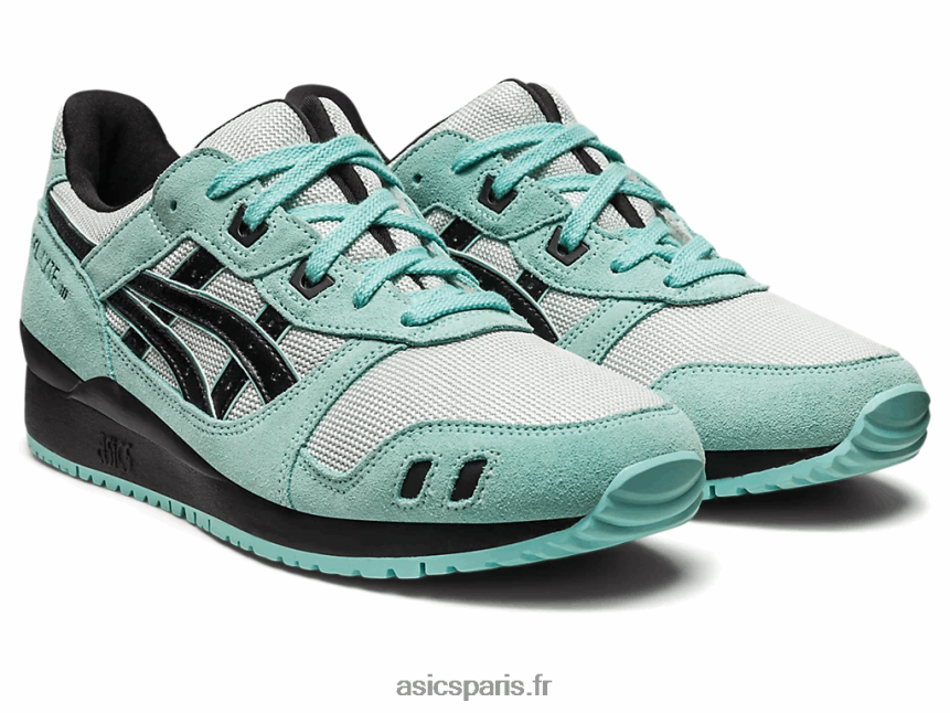 Hommes Asics gel-lyte iii og BXL8B21271 aqua pur/noir