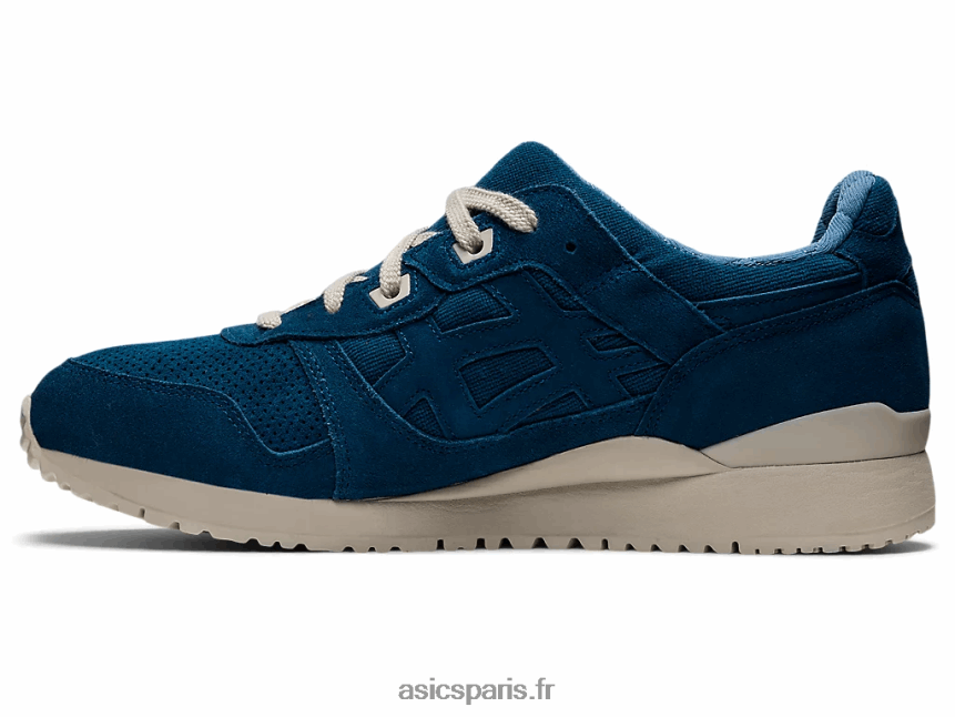 Hommes Asics gel-lyte iii og BXL8B21294 indigo clair/gris fumé
