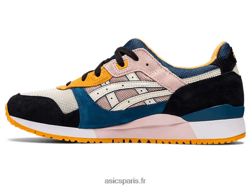 Hommes Asics gel-lyte iii og BXL8B21303 gingembre pêche/bouleau