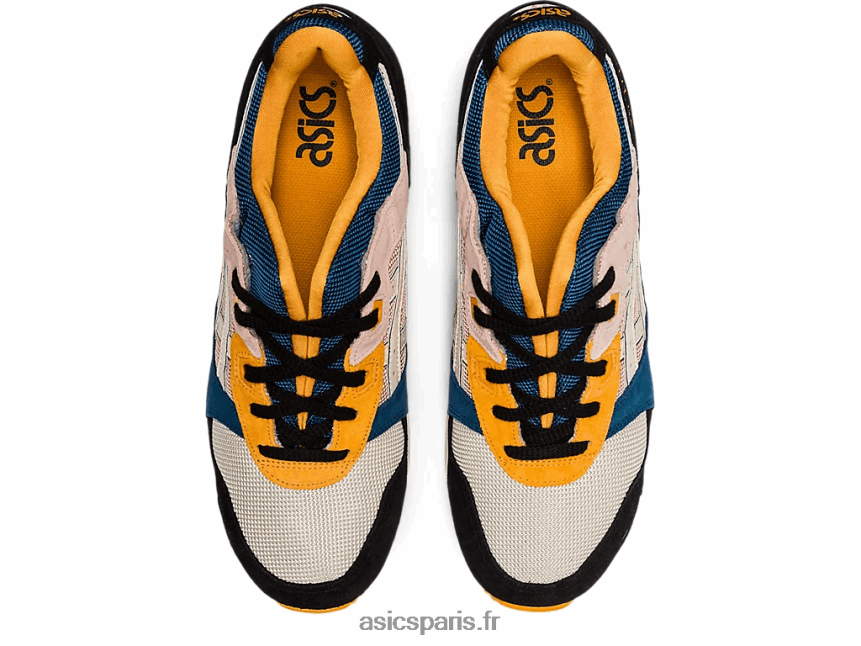 Hommes Asics gel-lyte iii og BXL8B21303 gingembre pêche/bouleau