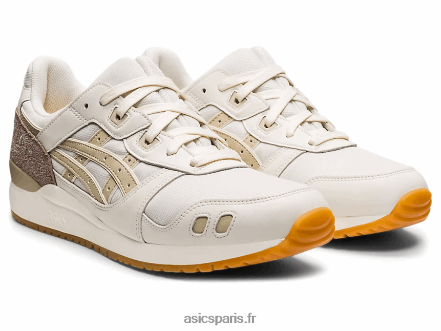 Hommes Asics gel-lyte iii og BXL8B21881 crème/mastic