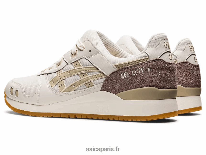 Hommes Asics gel-lyte iii og BXL8B21881 crème/mastic